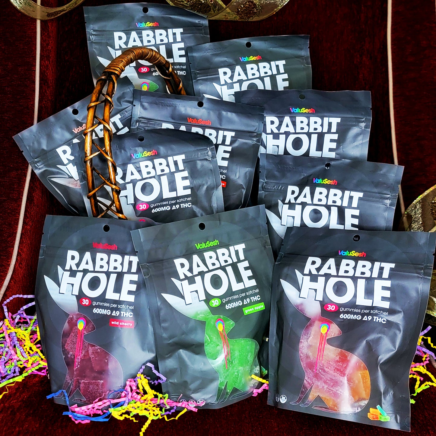 Tea Party Basket - 6000mg Delta-9 (10 Bags)