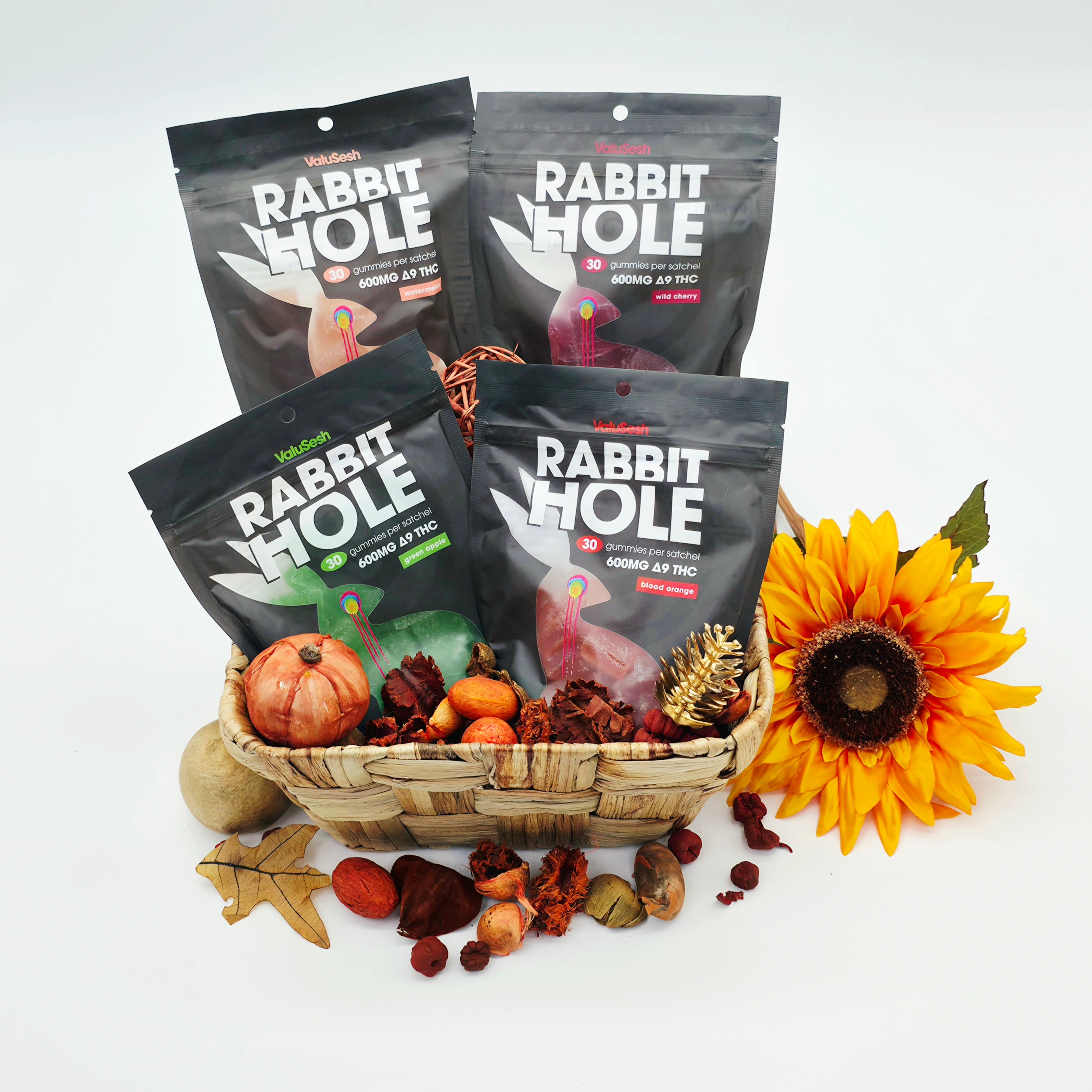 Fruit Basket - 2400mg Delta-9 (4 Bags) – ValuSesh