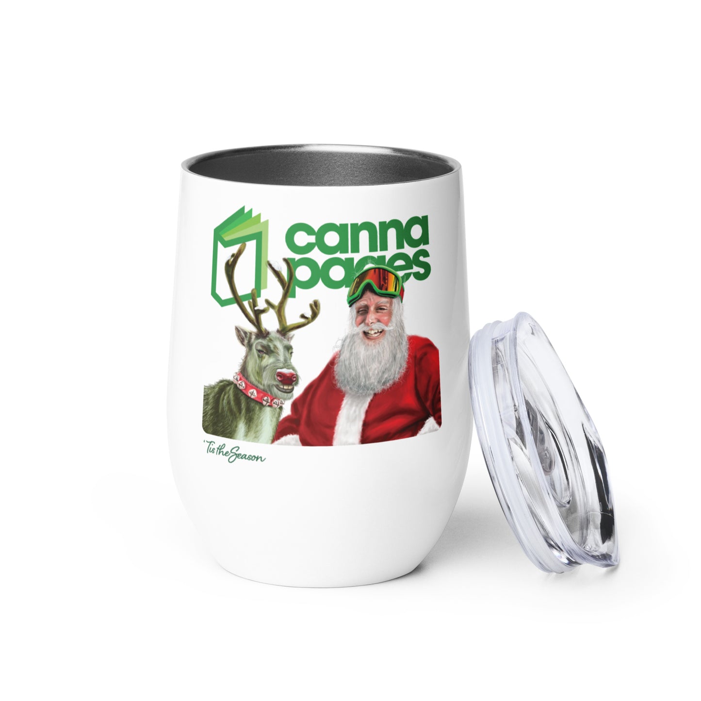 Cannapages Holidaze Tumbler