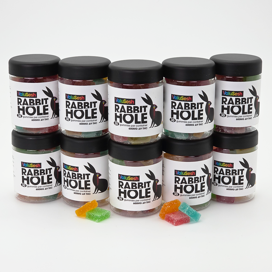 10Pack Rabbit Hole Assorted D9 Jars