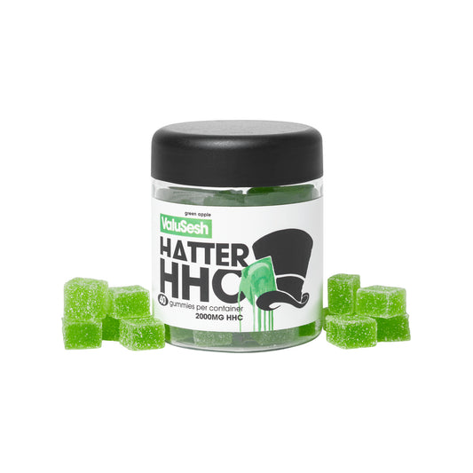 Green Apple Hatter HHC Gummies 50mg