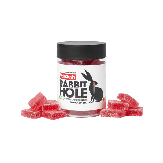 Strawberry Kiwi Rabbit Hole Gummies D9 20mg