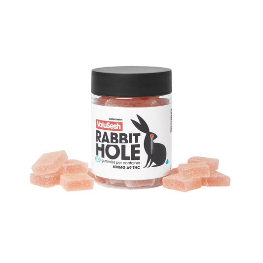 Watermelon Rabbit Hole Gummies D9 20mg