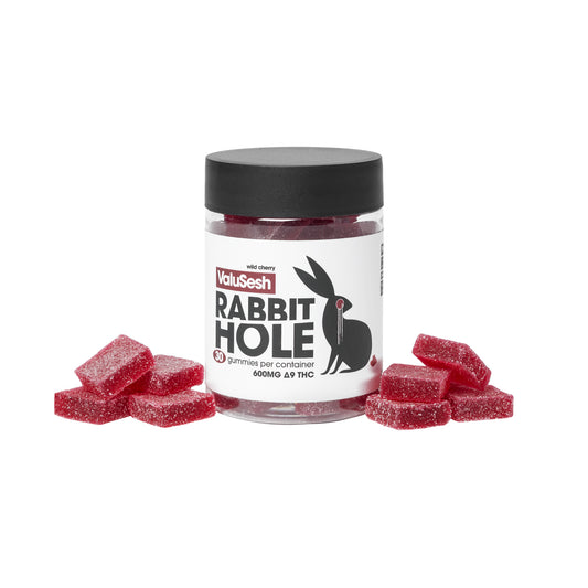 Wild Cherry Rabbit Hole Gummies D9 20mg