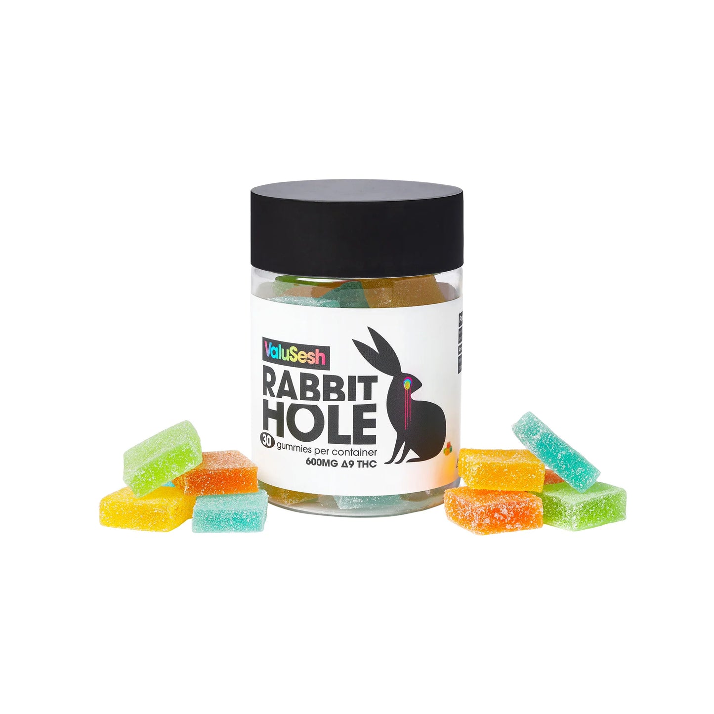 Ten Jars Rabbit Hole Delta-9 Gummies 6000mg (400ct Total)