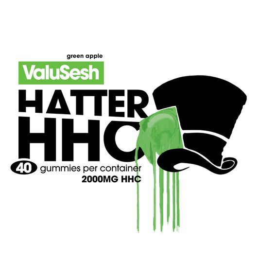 Green Apple Hatter HHC Gummies